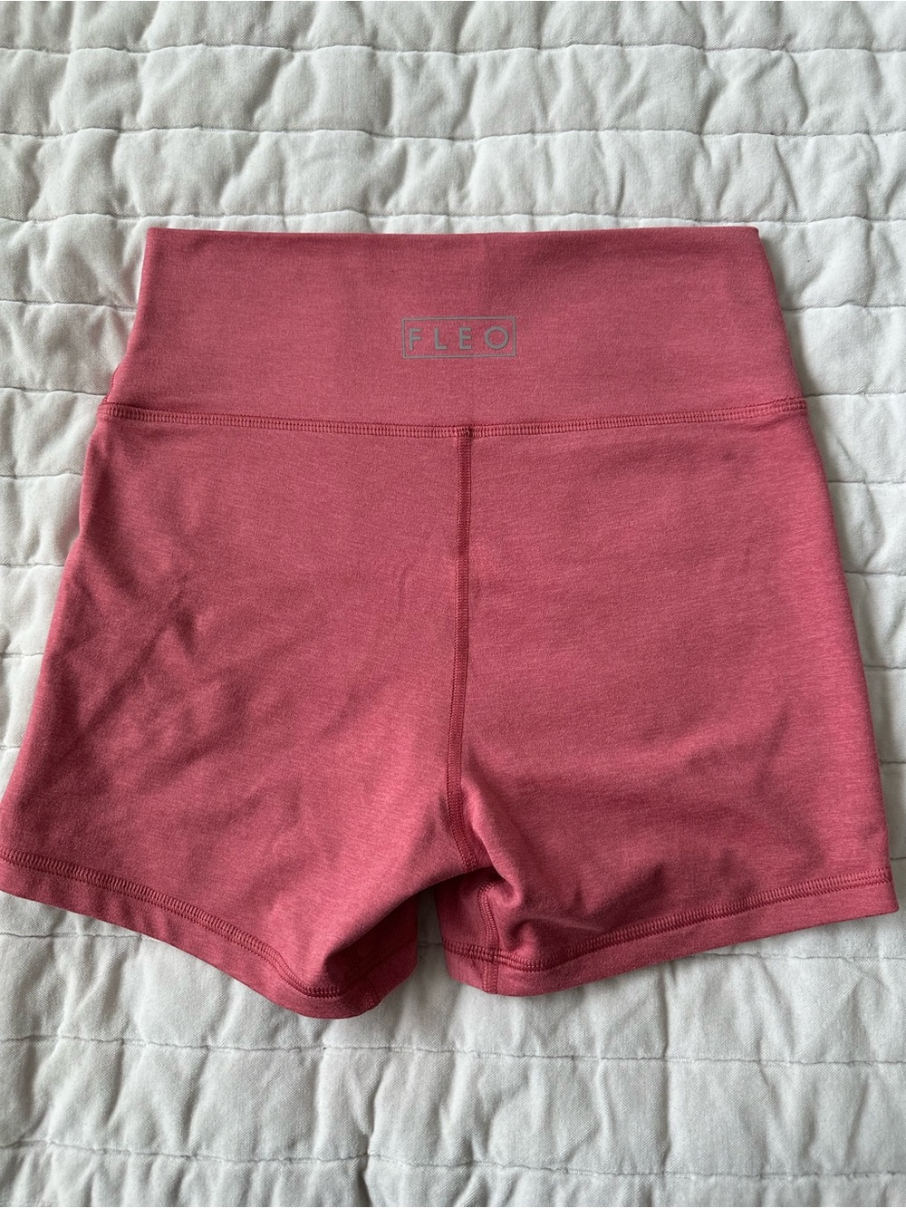 Fleo true high shorts, Heather pink